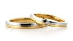 広島でおすすめの結婚指輪ショップ「ラザールダイヤモンド」のリングデザイン例1