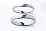 広島のおすすめ結婚指輪ショップ「俄」のリングデザイン例1