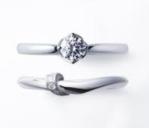 広島のおすすめ結婚指輪ショップ「俄」のリングデザイン例3